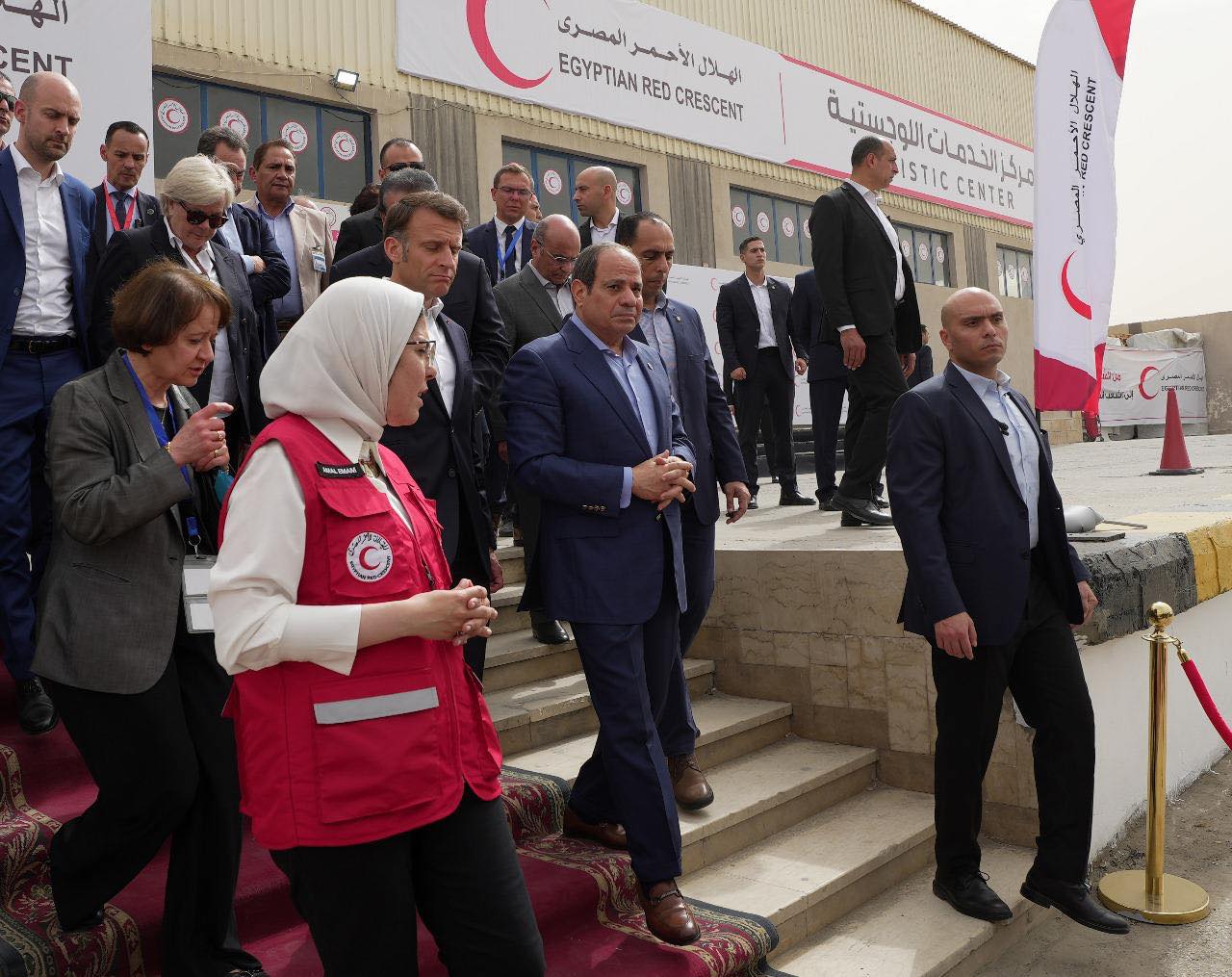 Sisi et Macron visitent Arish City 4