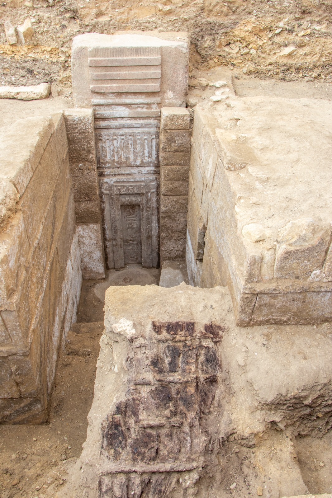 L'Égypte découvre la tombe de Prince Waserif re de la cinquième dynastie 6
