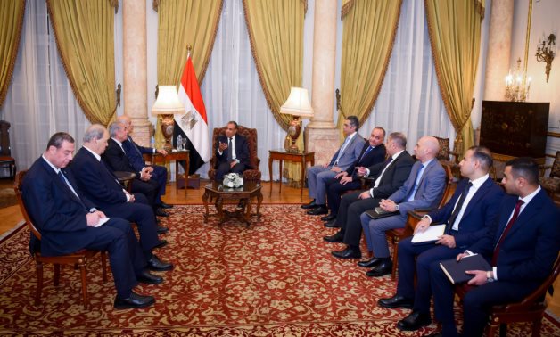 Egypte FM, Palestinien Delégation Talk Developments à Gaza, Cisjordanie