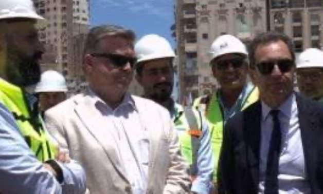 AMBRAND FRANÇAIS Visites du projet de métro d'Alexandrie