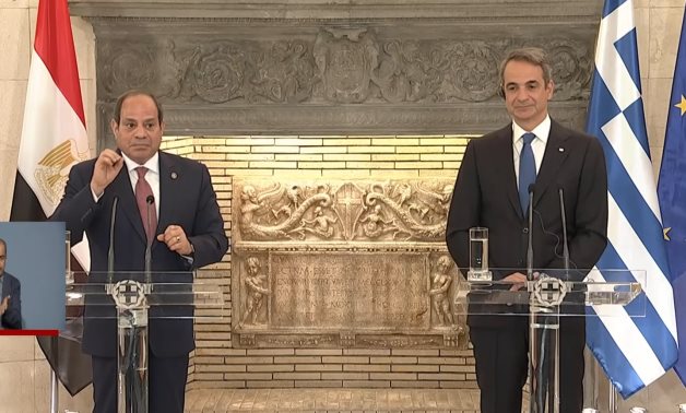 Égypte, la Grèce signe Déclaration de partenariat stratégique; Sissi salue la nouvelle phase de coopération étroite '