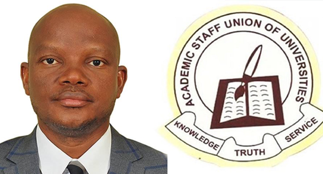 ASUU president, Professor Chris Piwuna