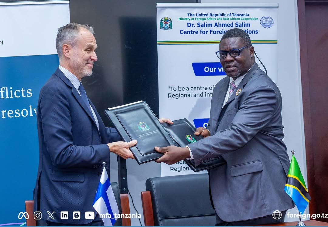 Tanzanie, Finlande signe du protocole d'entente pour améliorer la coopération via deux institutions