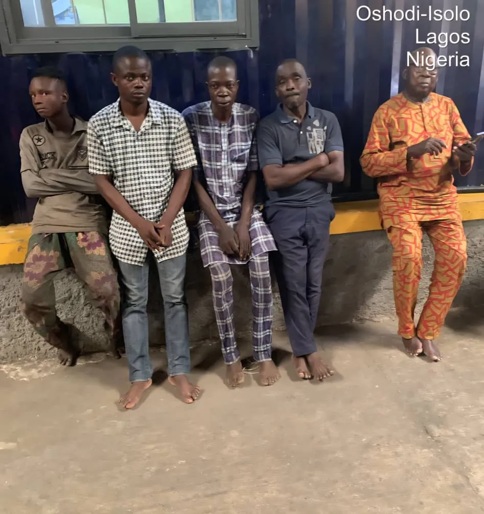 'Décharge de déchets': cinq hommes traduits, renvoyés à Kirikiri