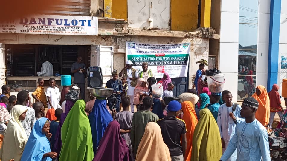 Élimination des déchets: L'acrésification de Zamfara sensibilise les femmes sur les pratiques appropriées