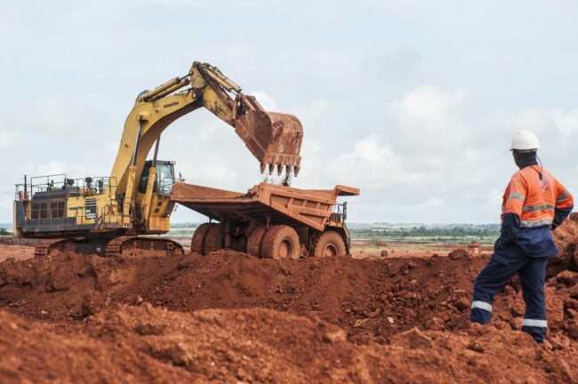 mining site