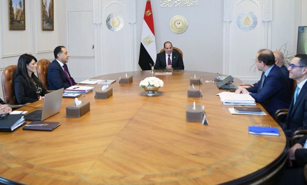 Le président Sissi a informé le développement de l'industrie textile