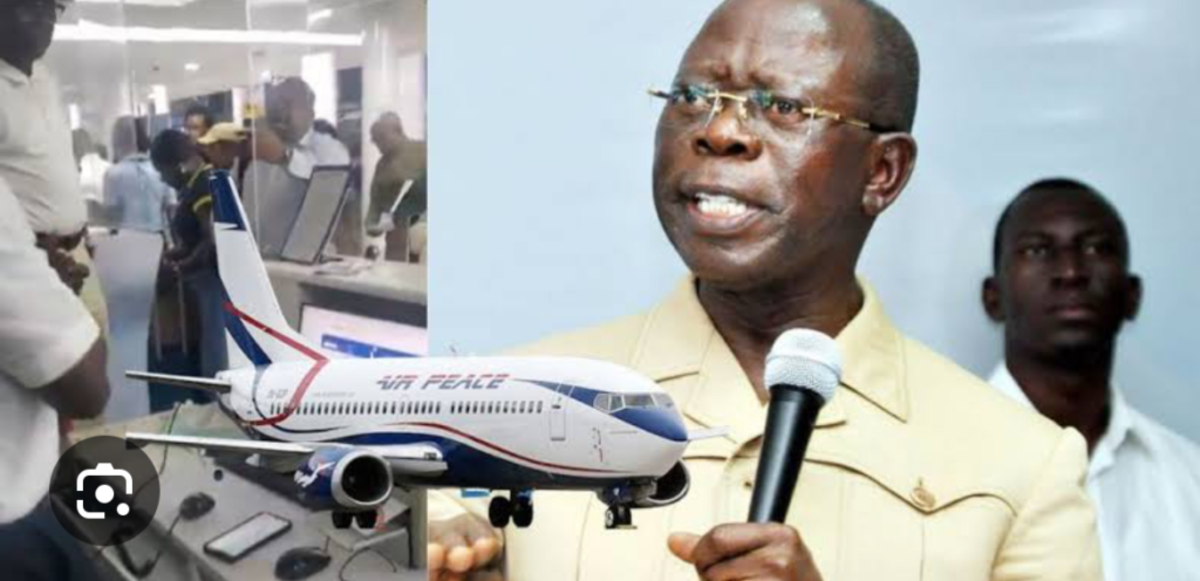 Oshiomhole: les opérateurs des compagnies aériennes Back Airpeace, défier Faan à libérer des images de vidéosurveillance