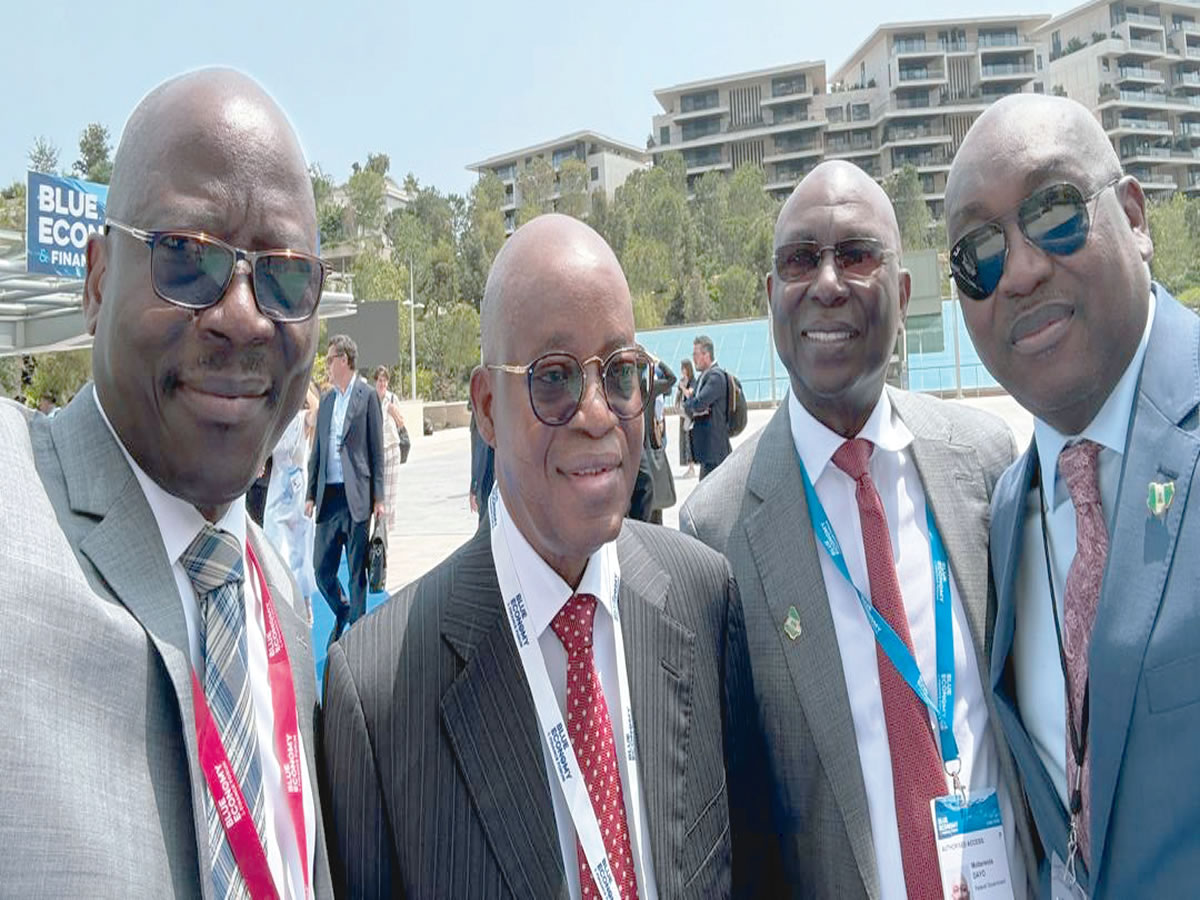 Oyetola rejoint Macron, d'autres leaders mondiaux du Blue Economy Forum