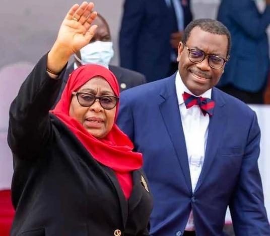 Samia à Dodoma pour les projets soutenus par l'AFDB