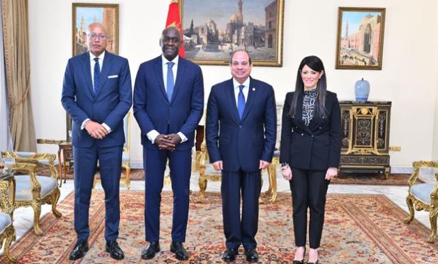 Sisi de l'Égypte, IFC Gestion-Directeur Discutez de la coopération bilatérale