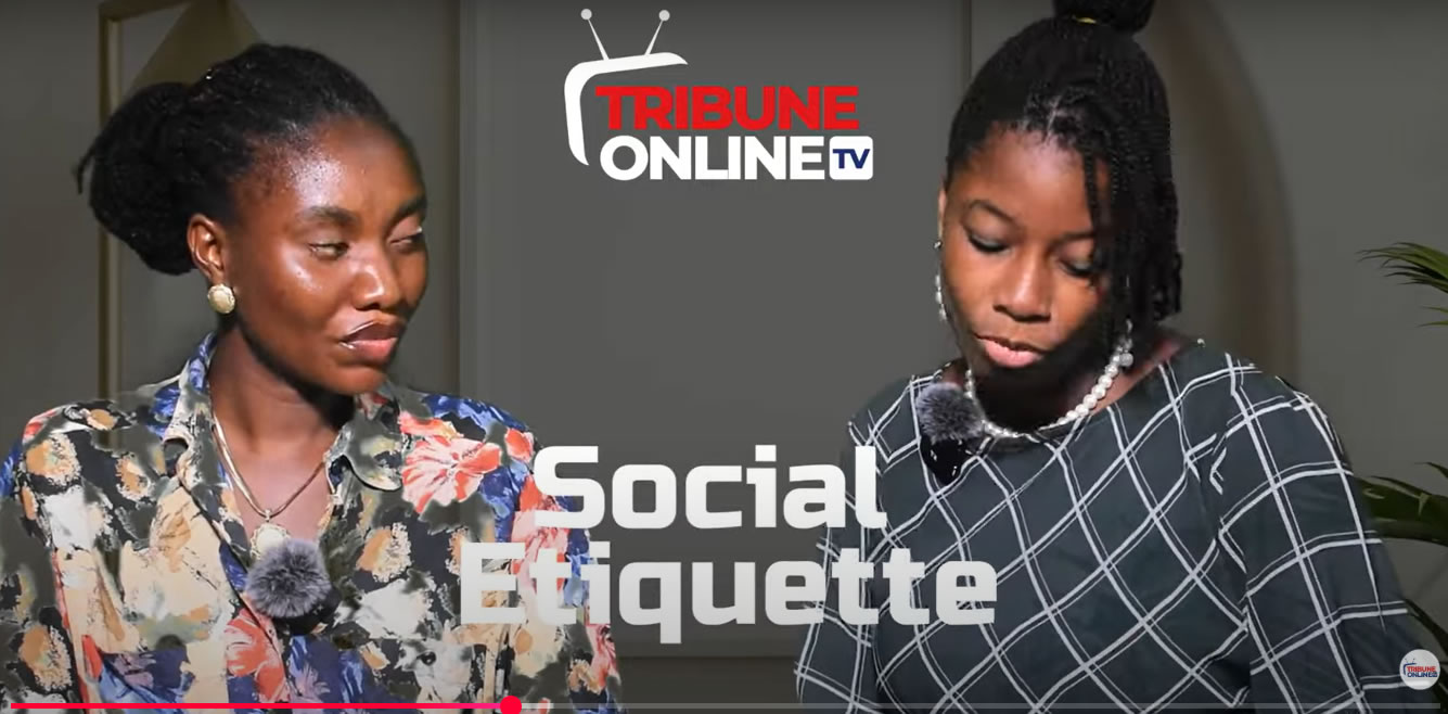 (ICYMI) VIDÉO: L'étiquette sur la perfection ... ou tout simplement ne pas être impolie?