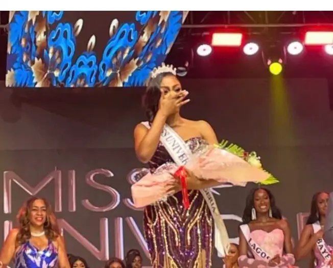 Le basilic Onyinyechi d'Anambra émerge Miss Univers Nigeria 2025