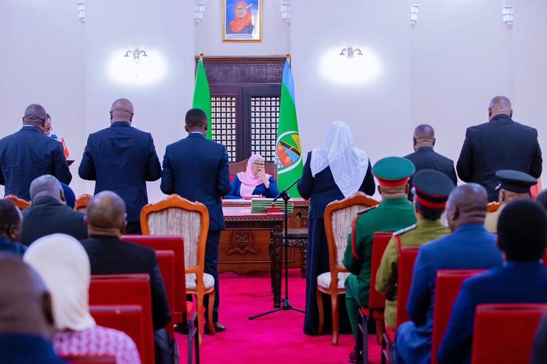 Makalla New Arusha RC, comme les hauts responsables du gouvernement sont assermentés