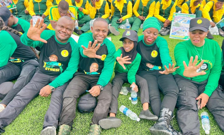 Massive UVCCM Youth Turnout pour le Dr Mwinyi à Zanzibar