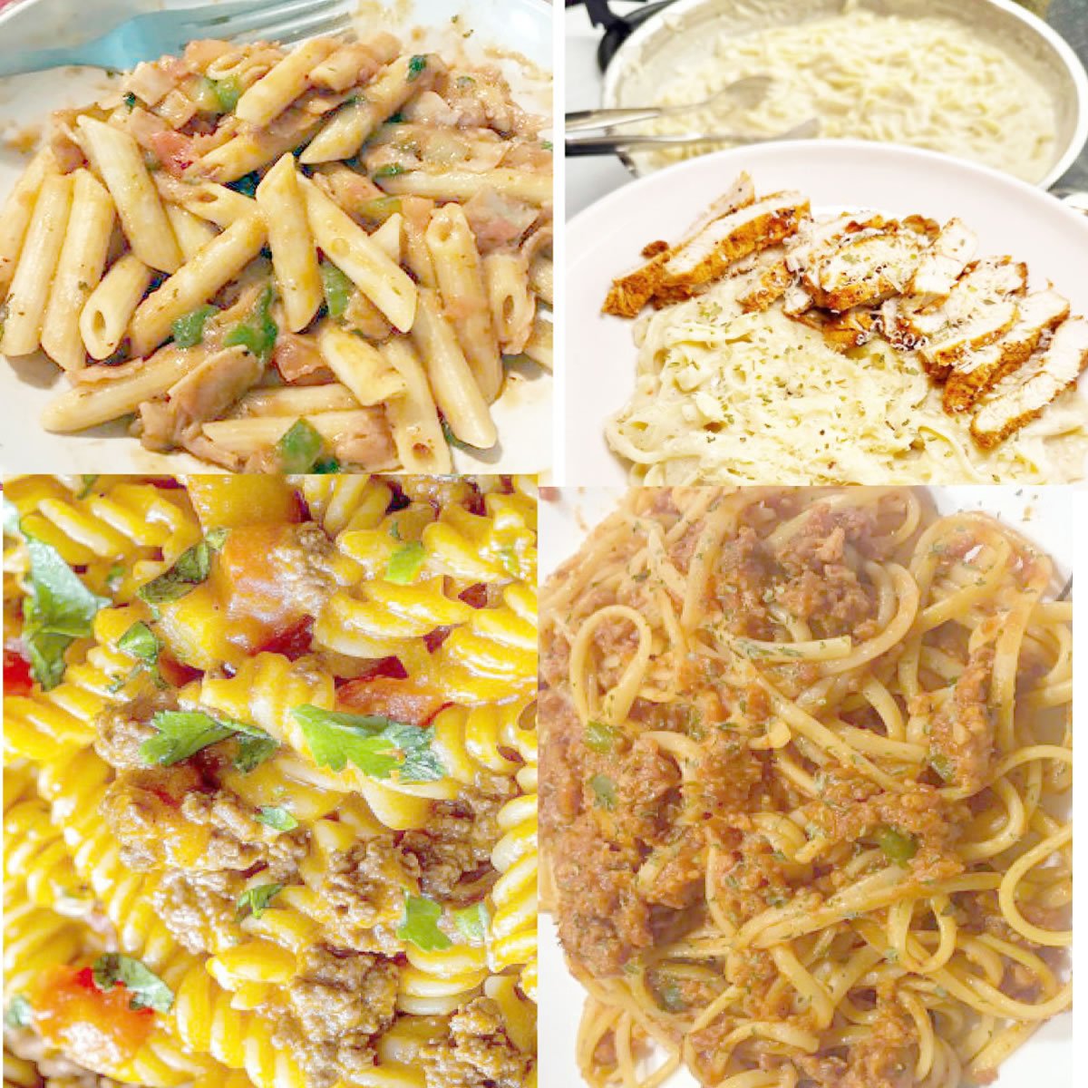 Cooking pasta