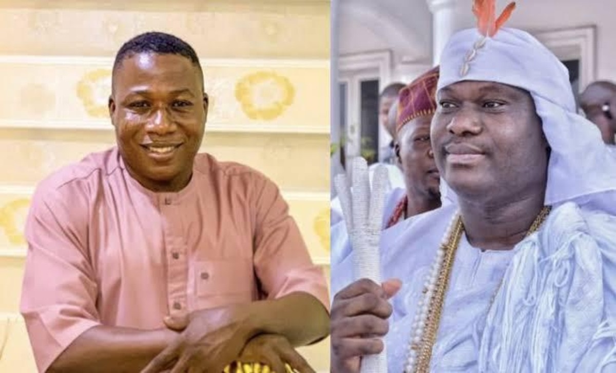 Vidéo: Personne n'ose abuser du roi en sa présence, dit dimanche Igboho, s'excuse auprès d'Ooni