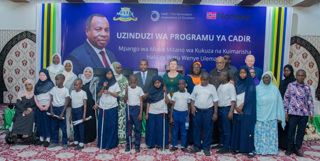 Zanzibar lance un projet de droits de handicap soutenus par 20 milliards /