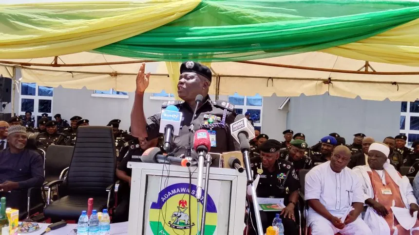 AIG Akinwale Kunle during his speech