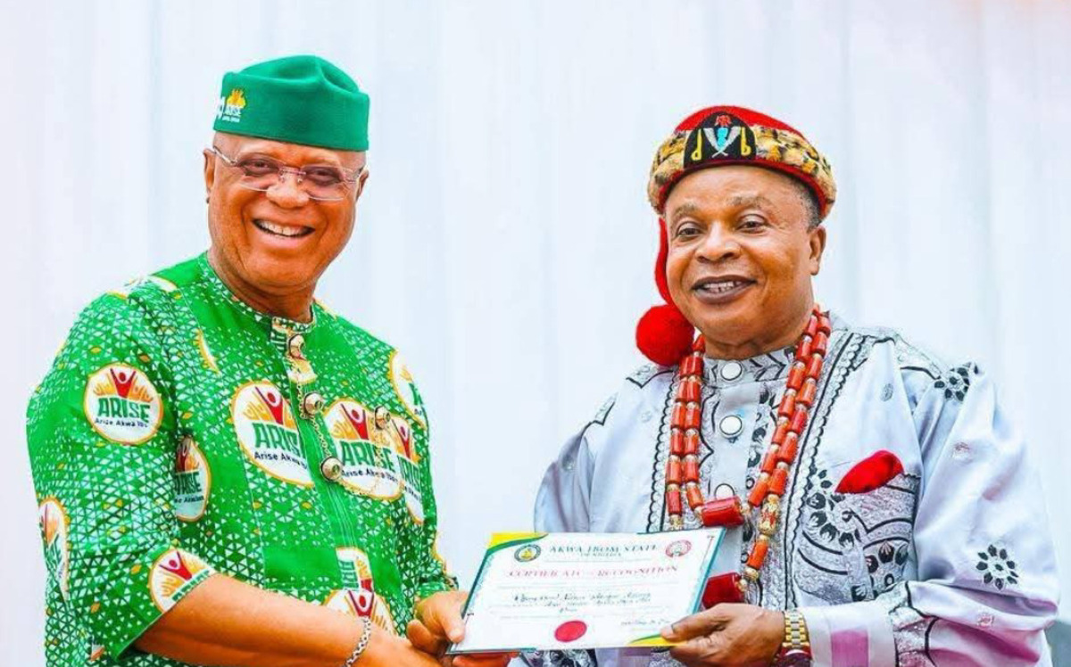 Umo Eno and Paramount Ruler of Abak Local Government Area, Akuku Saviour Sylvester Udofia,