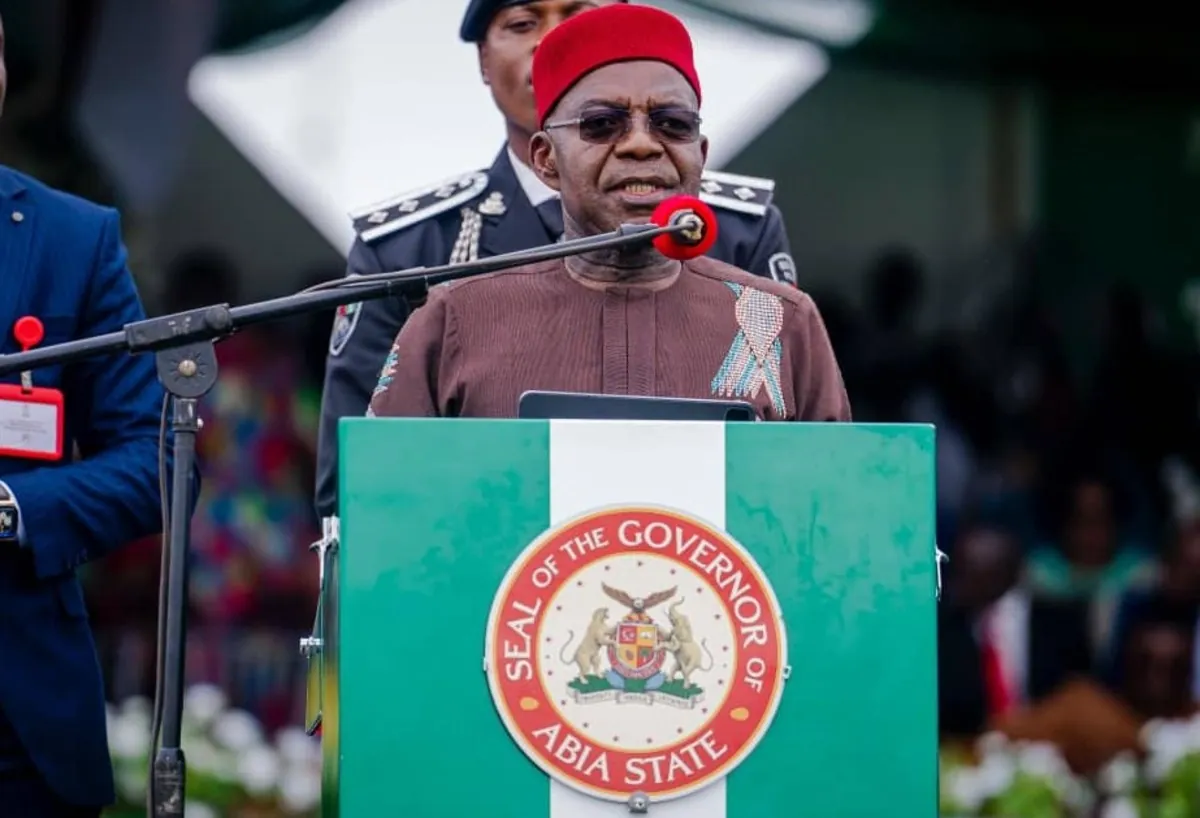 Abia State Governor, Alex Otti, EHOSE government recently enlisted 1,200 youths for skills acquisition, 2027: Challenging Gov Otti is a risk, Transport union boss tells opposition