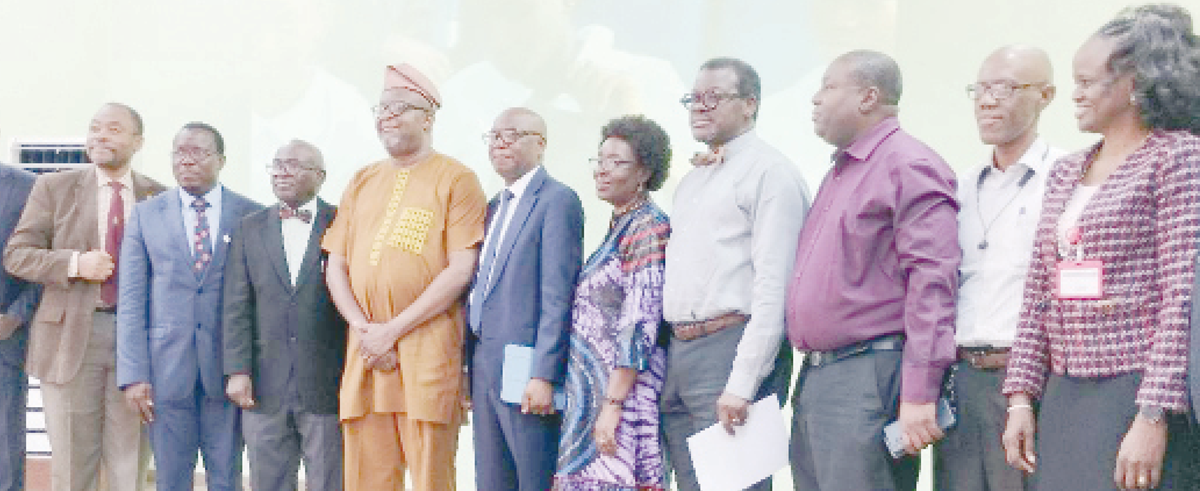 PROVOST of the College of Medicine University of Ibadan, Professor Temidayo Ogundiran, Dr Akinyemi Ojesina and others