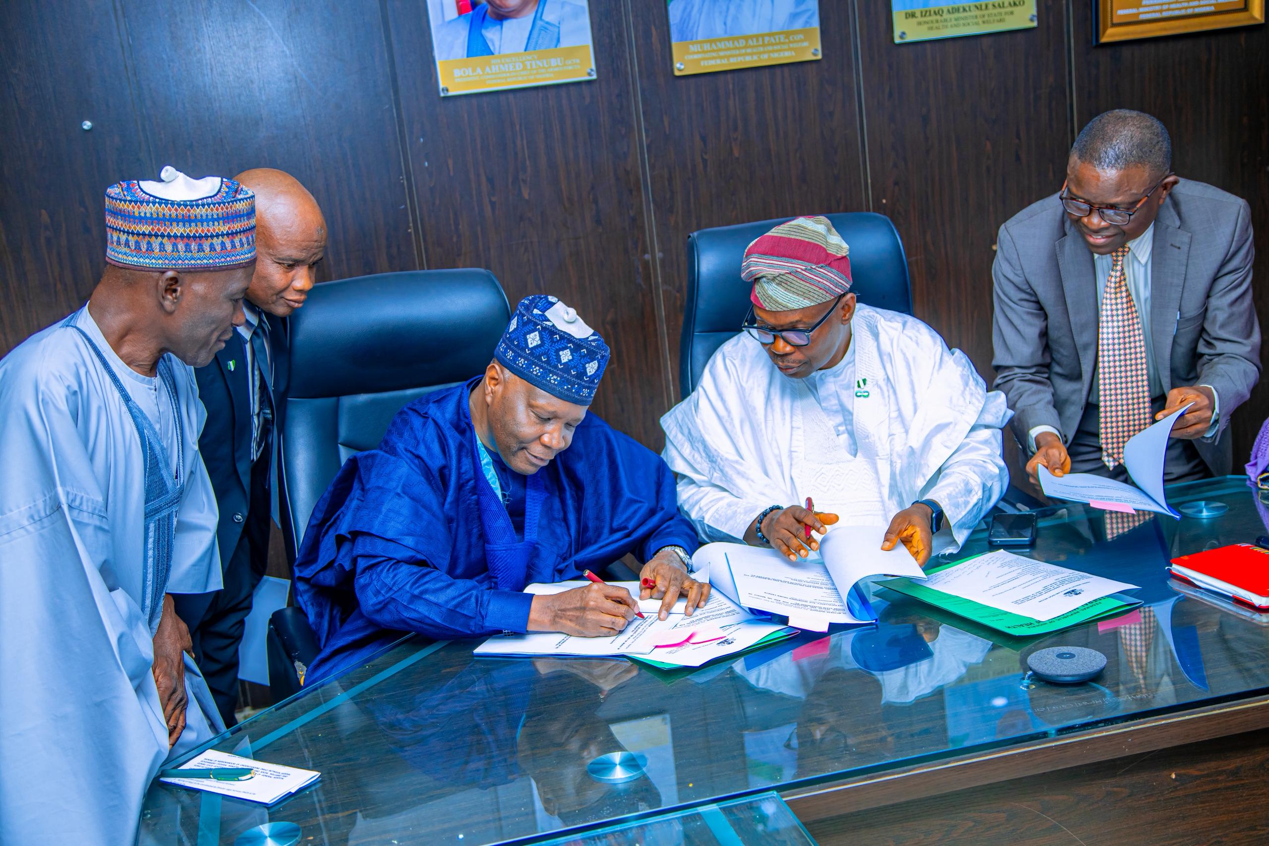 FG, Gombe signe du protocole d'entente pour le rachat de l'hôpital général de Kumo