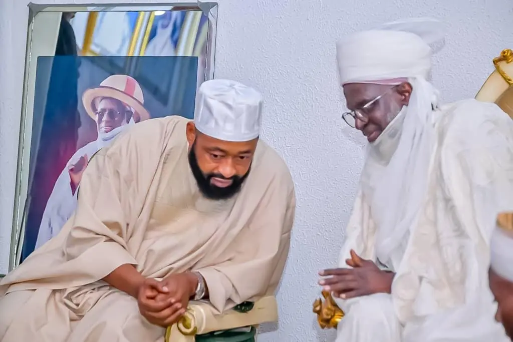 gov bago and Emir of Zazzau