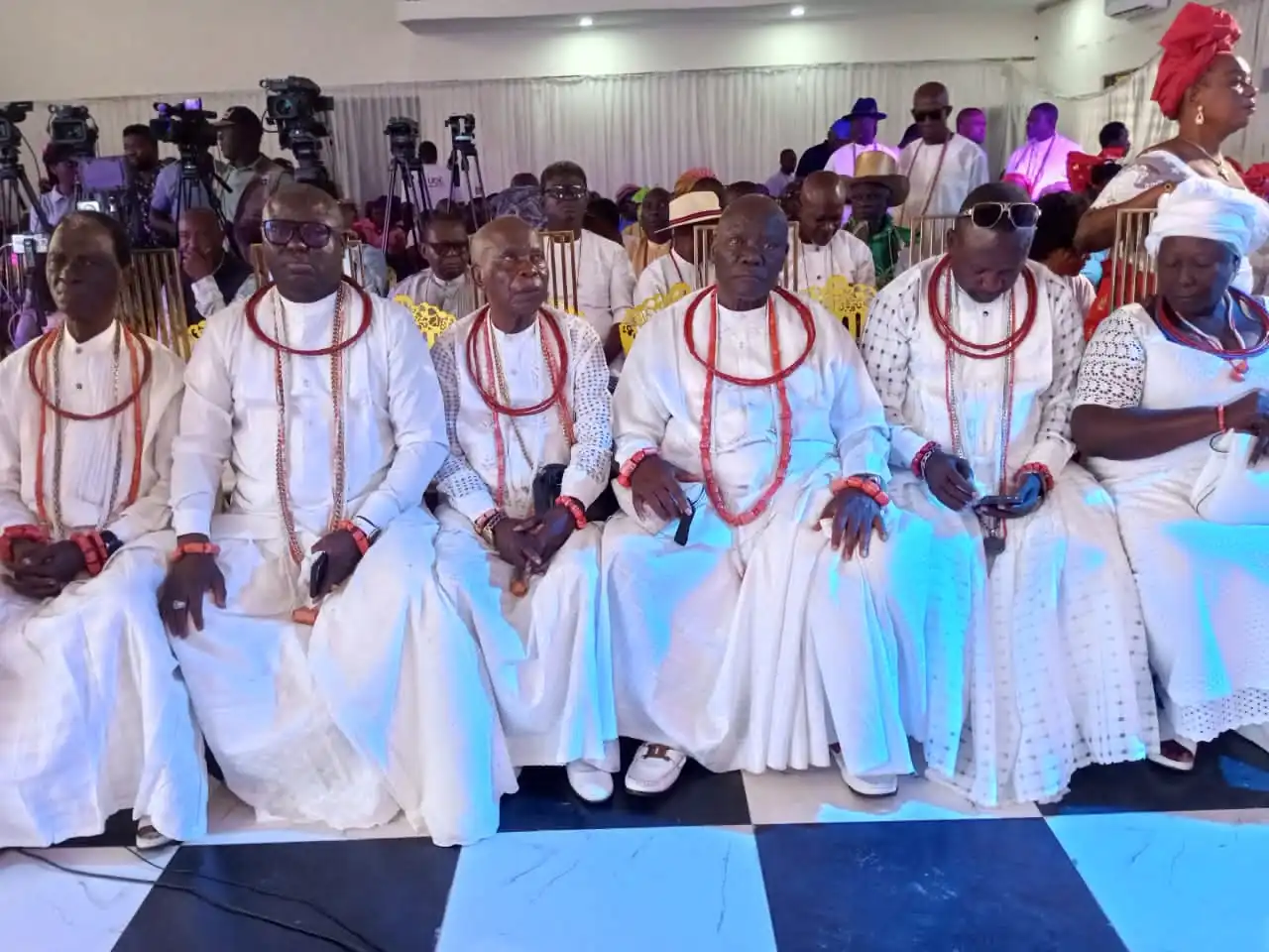 Some leaders of the Itsekiri nation