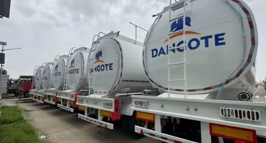 Dangote CNG tankers for nationwide free logistics fuel distribution,.