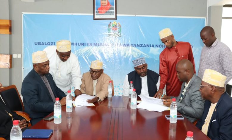La société tanzanienne signe la ferraille en accord avec la capitale comorienne