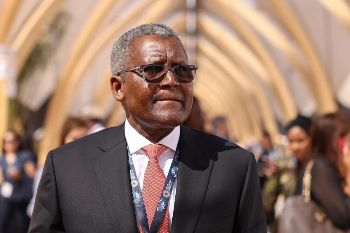 Nigerian billionaire businessman, Aliko Dangote, who broke his silence on the brewing dispute between his company and NUPENG, Dangote on manufacturing Dangote fortune