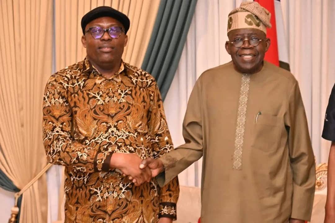 Rivers State Governor, Siminalayi Fubara, who assured President Bola Tinubu that he will not take for granted