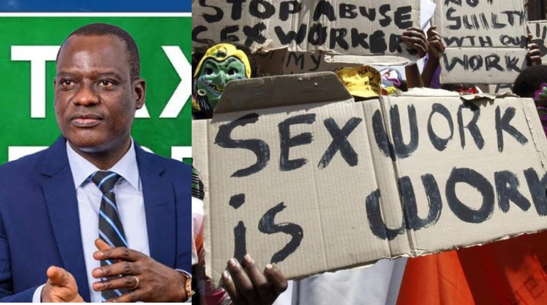 Tax reforms committee chairman, Taiwo Oyedele and sex workers