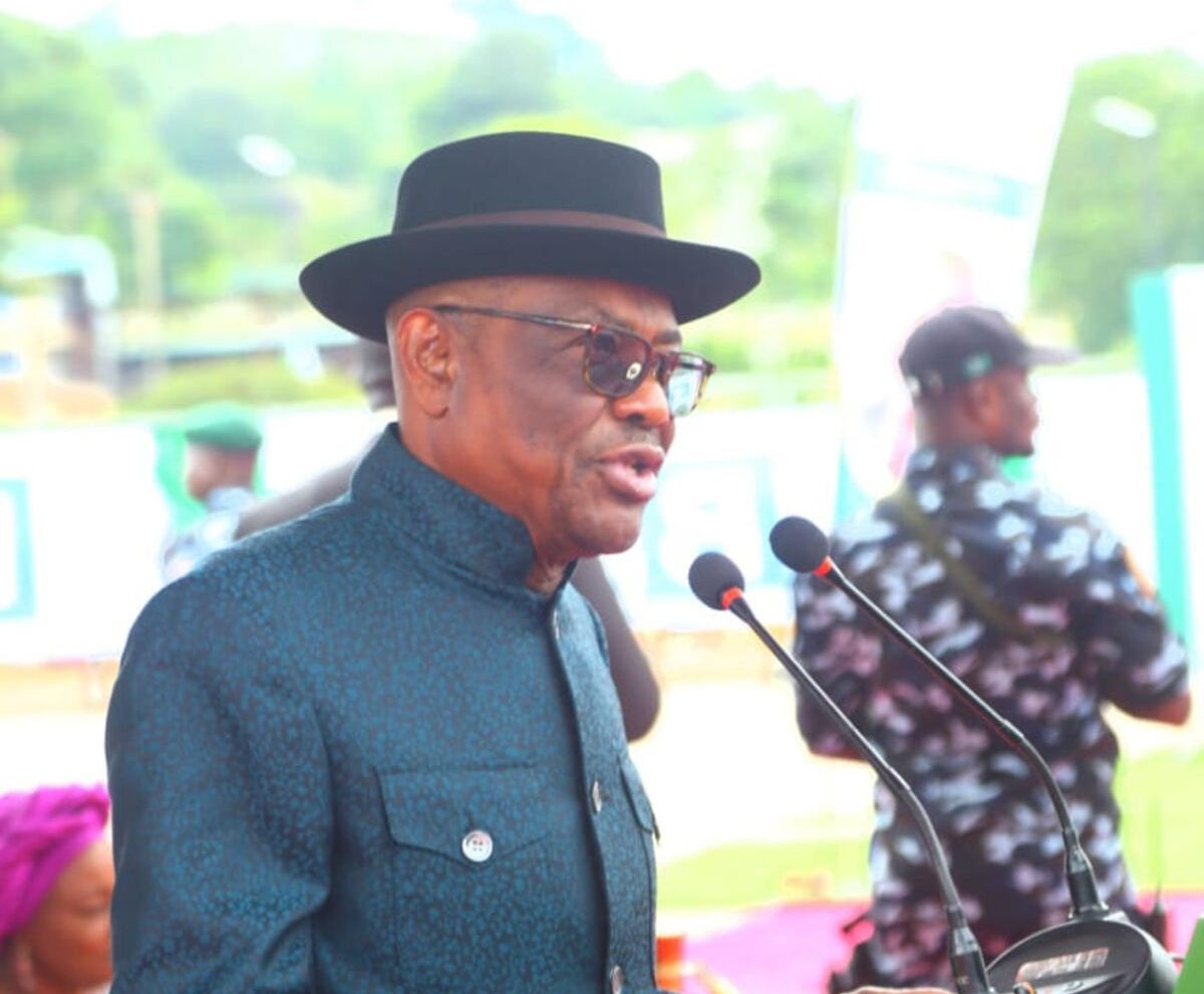 wike speaking during the flag-off of the construction of the Northern Parkway from Ring Road II to Ring Road III on Shehu Yar’Adua Way, by Life Camp in the nation’s capital, Abuja, on Friday