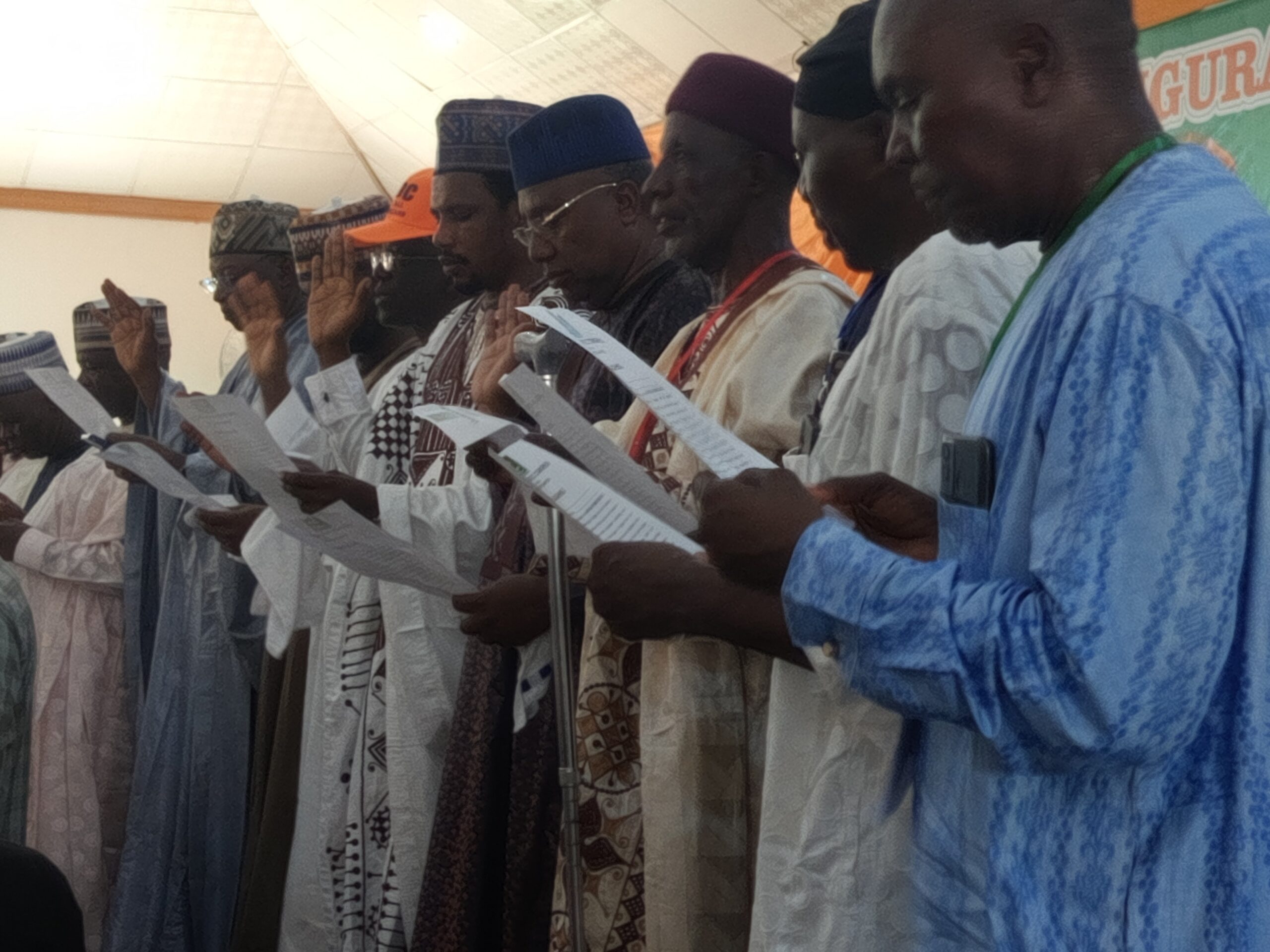 Cross section of the newly inaugurated ADC interim leadership