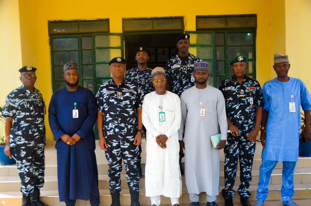 Regional Manager of Kaduna Electric for the Sokoto Region, Mr. Salisu Shanono Malami, and Commissioner of Police, CP Ahmed Musa.