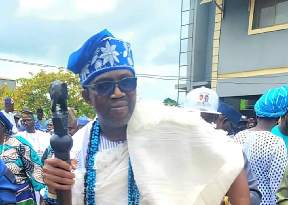 The new Osorun of Isaga-Orile in Abeokuta North Local Government Area of Ogun State, Chief Kayode Odunaro