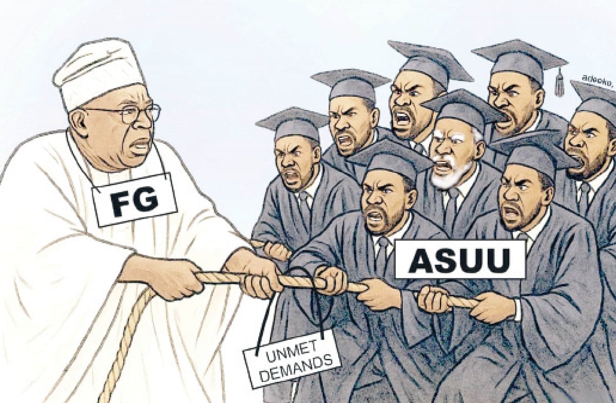 Fg and ASUU in a rope war