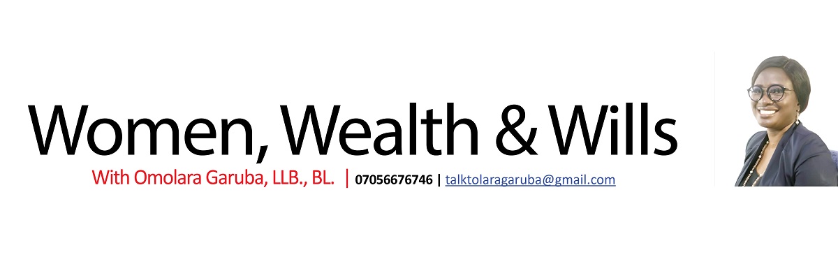 Credit alert women wealth wills