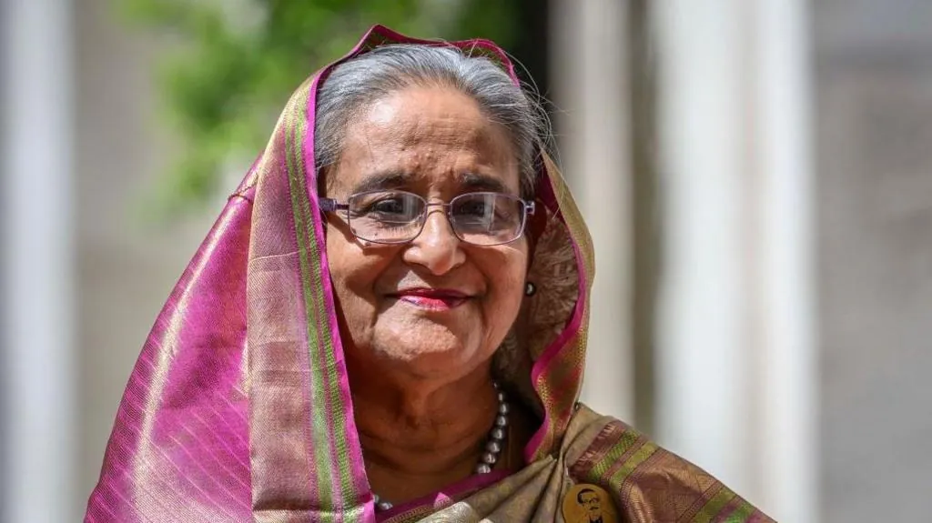Sheikh Hasina, the ousted prime minister of Bangladesh