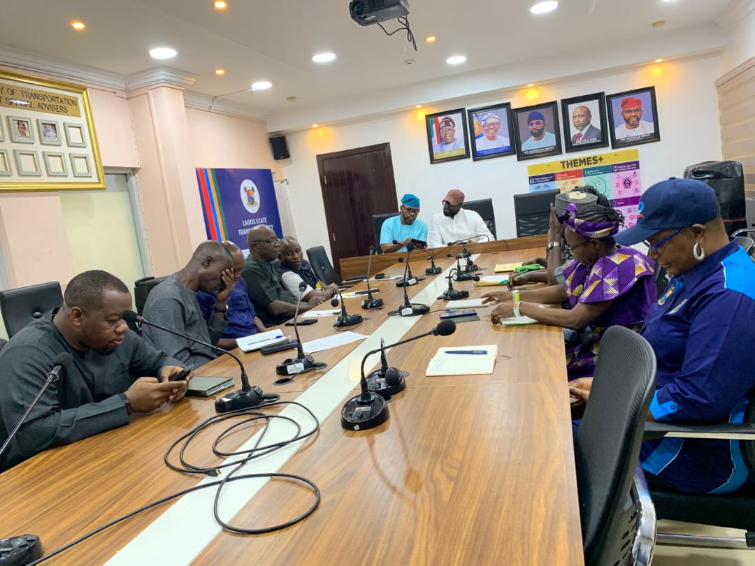 The Lagos State Commissioner for Transportation, Mr. Oluwaseun Osiyemi and the Ministry