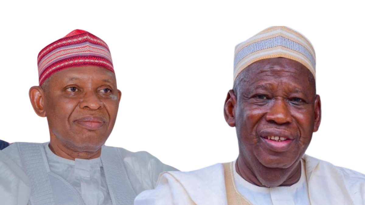Abba Yusuf and Ganduje picmix