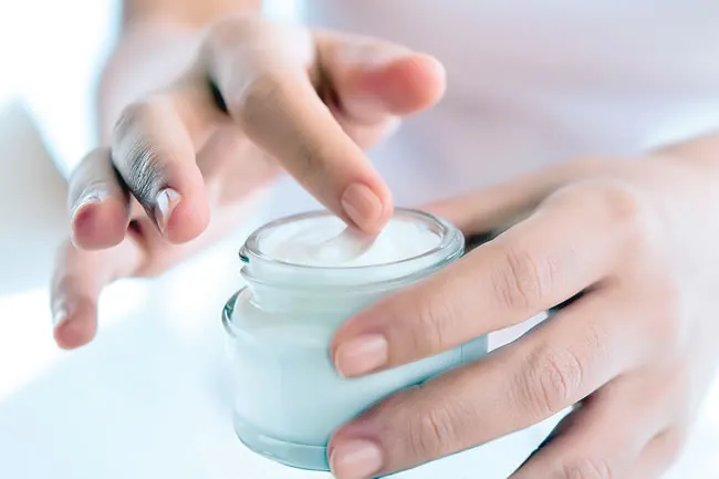 Skin-lightening product creams women