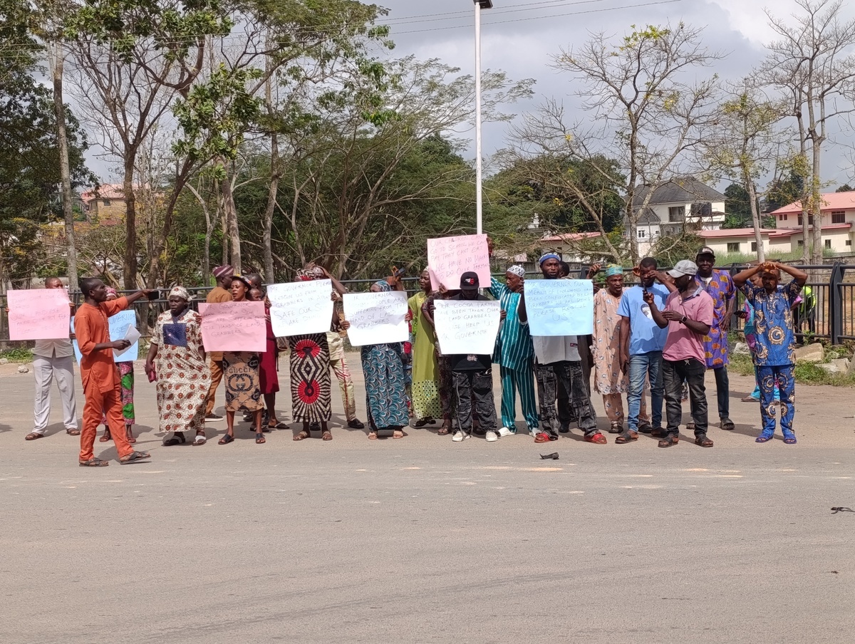 Ondo community protest