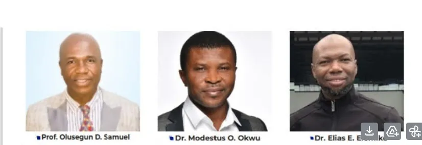 A collage of FUPRE academics ranked among world