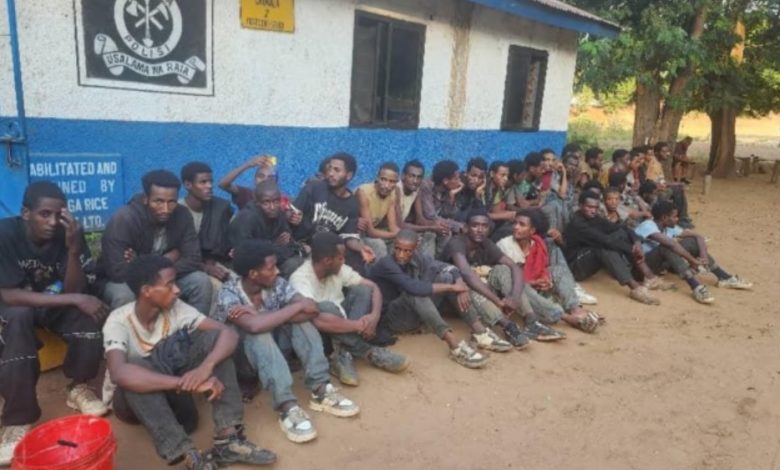 Un Éthiopien parmi les 38 personnes arrêtées pour entrée illégale