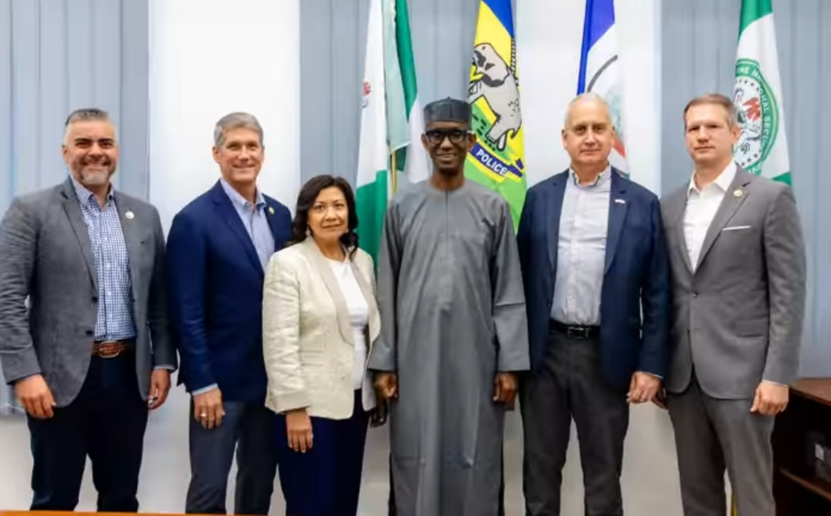 National Security Adviser Nuhu Ribadu on Sunday hosted a visiting delegation of the United States Congress in Abuja