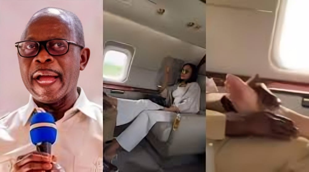 "Ce n'était pas l'IA", la dame dans la vidéo virale de massage des pieds d'Oshiomhole brise le silence
