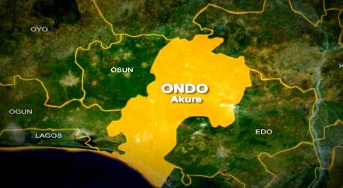 Ondo map, Idanre stool Ondo State map